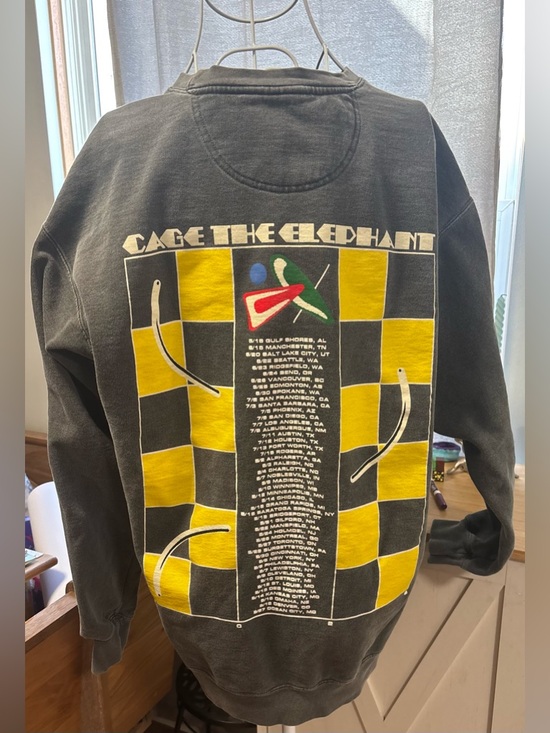 Cage The Elephant 2024 Tour Sweatshirt Size Large - Picture 3 of 3